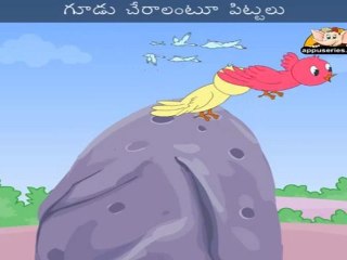Chitti Pittalu (Two Birds) - Nursery Rhyme with Lyrics & Sing Along