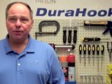 Garage Pegboard - Triton Products Curved Hooks