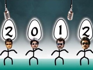 2012 New Year Wishes from Super Star Rajni - Surya - Vijay - Vadivelu