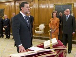 Rajoy assume como chefe de governo espanhol