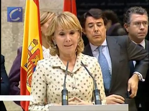 Aguirre, ya en Madrid: Perdí las alpargatas, salí descalza y pisé bastantes charcos de sangre