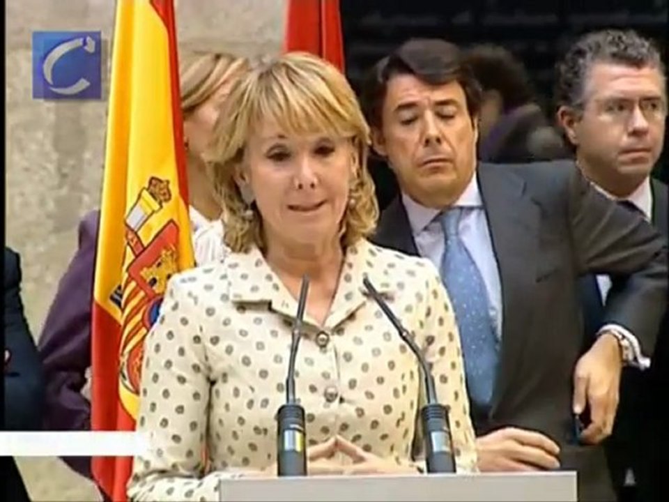Aguirre, ya en Madrid: "Perdí las alpargatas, salí descalza y pisé bastantes charcos de sangre"