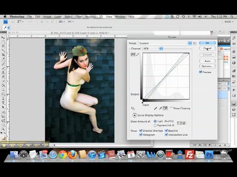 Photo Editing for Camgirls 3 Color Curves