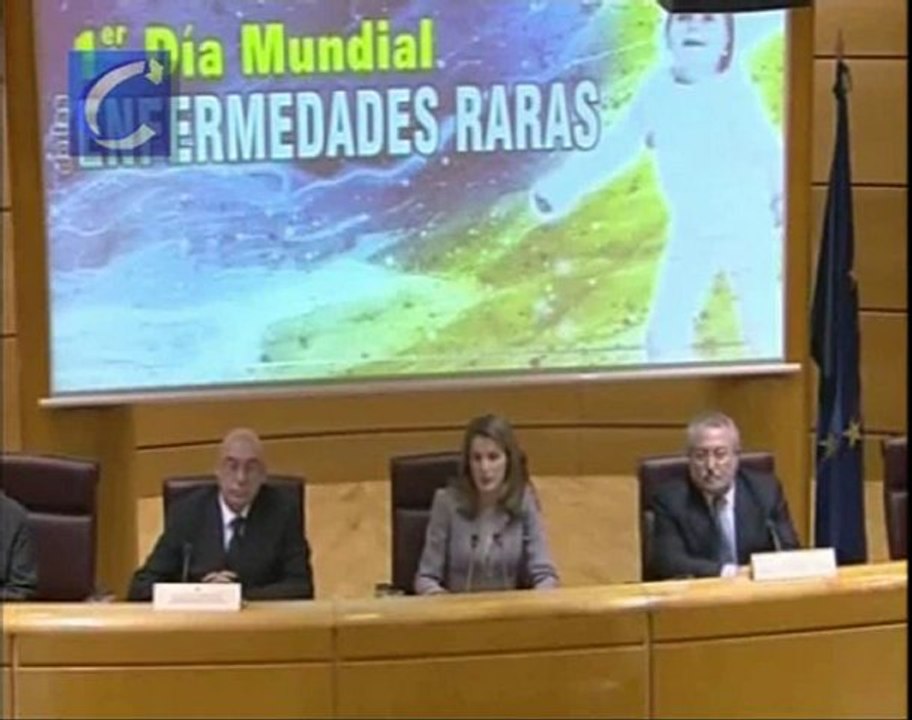 Doña Letizia en acto del Día Mundial de Enfermedades Raras