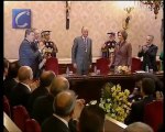 Don Juan Carlos, recibe la Medalla de Oro de la Diputación de Burgos
