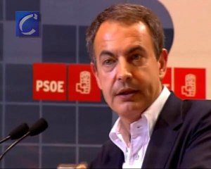 Zapatero califica a Rajoy de "hipócrita" y "cínico"