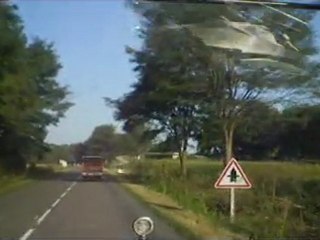 Deux Citroën B12  1926, retour de la Bourgogne vers Paris