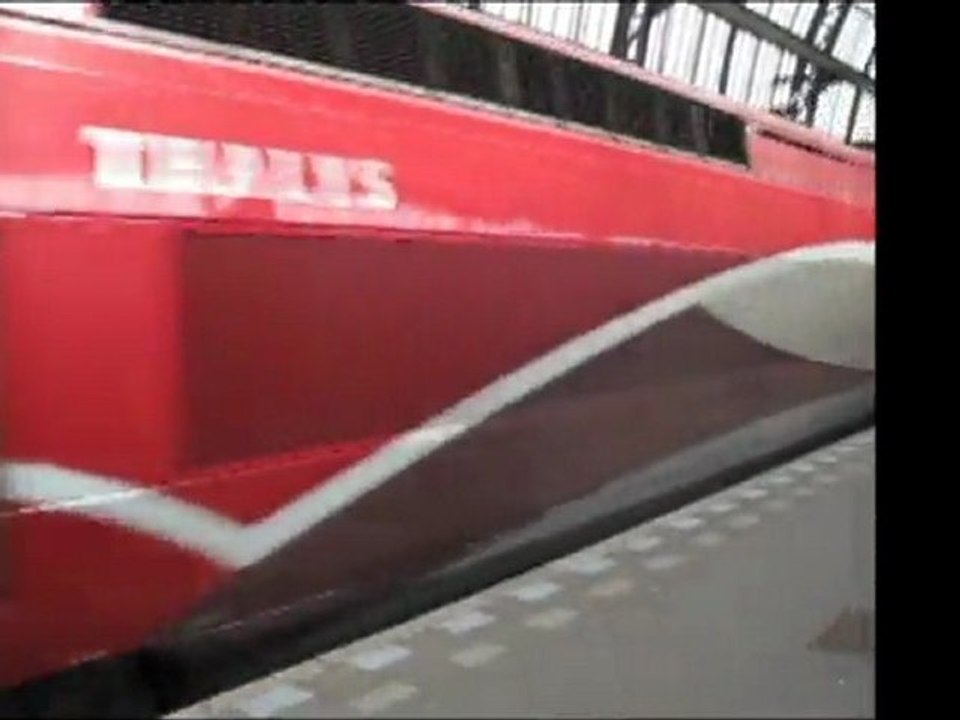 gare amsterdam 9 arrivée thalys