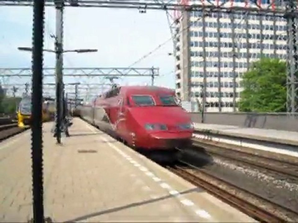 gare amsterdam 10 départ thalys