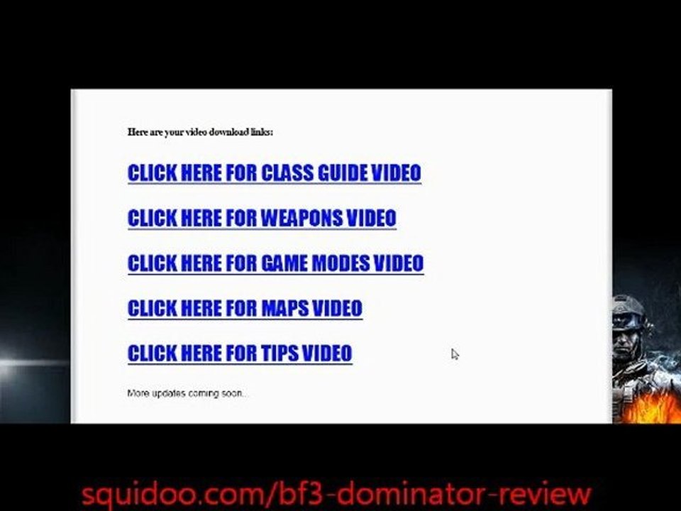 Battlefield 3 Guide - BF3 Dominator Review