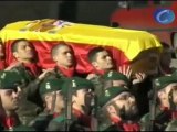 El Principe Felipe preside en Barcelona el funeral por el soldado John Felipe Romero