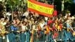 La ausencia de la bandera venezolana marca el desfile de la Fiesta Nacional