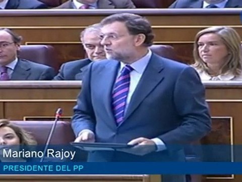 Sesión de control: Zapatero y Rajoy se enzarzan en un debate de estadísticas económicas