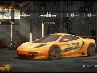 Need For Speed The Run Car List and HD Walkthrough