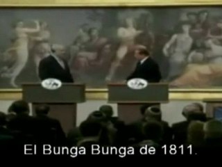 Berlusconi y el "Bunga Bunga" de 1811