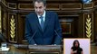 Zapatero propone incluir el techo de gasto en la Constitución. Rajoy apoya la medida.