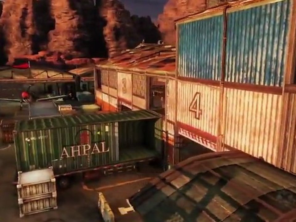 Uncharted 3 : Drake's Deception (PS3) - Présentation du niveau "aérodrome"