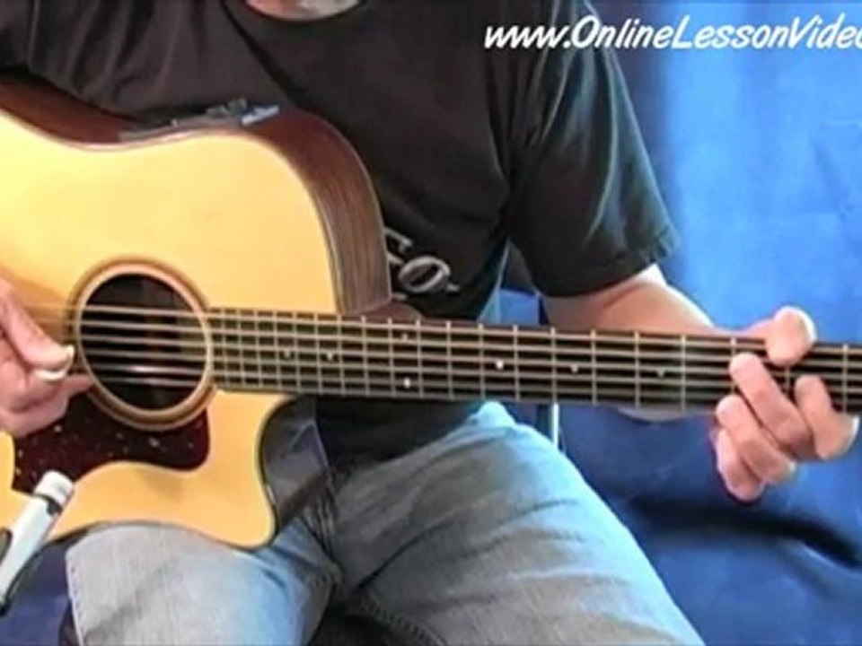 BLUEGRASS GUITAR SOLO #3 - THE KEY OF D