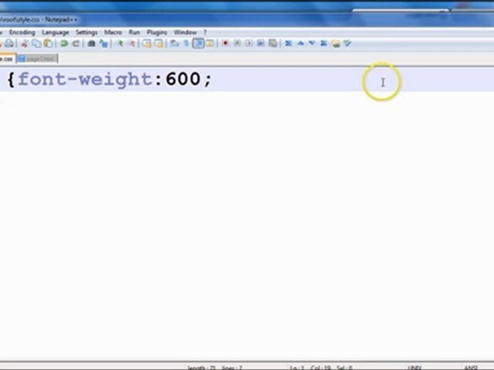עיצוב הטקסט באתר אינטרנט בעזרת קצת CSS