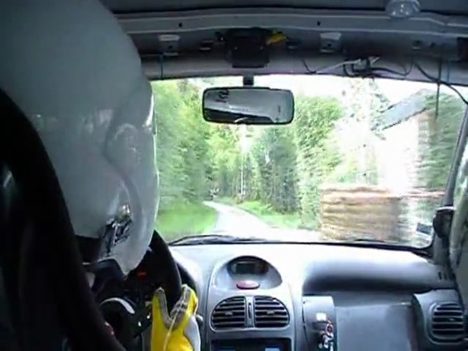 rallye du pays d'auge 2011 es2 206 xs a6k fleury / batté