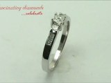 Princess Cut Three Stone Diamond Engagement Ring In Channel Set