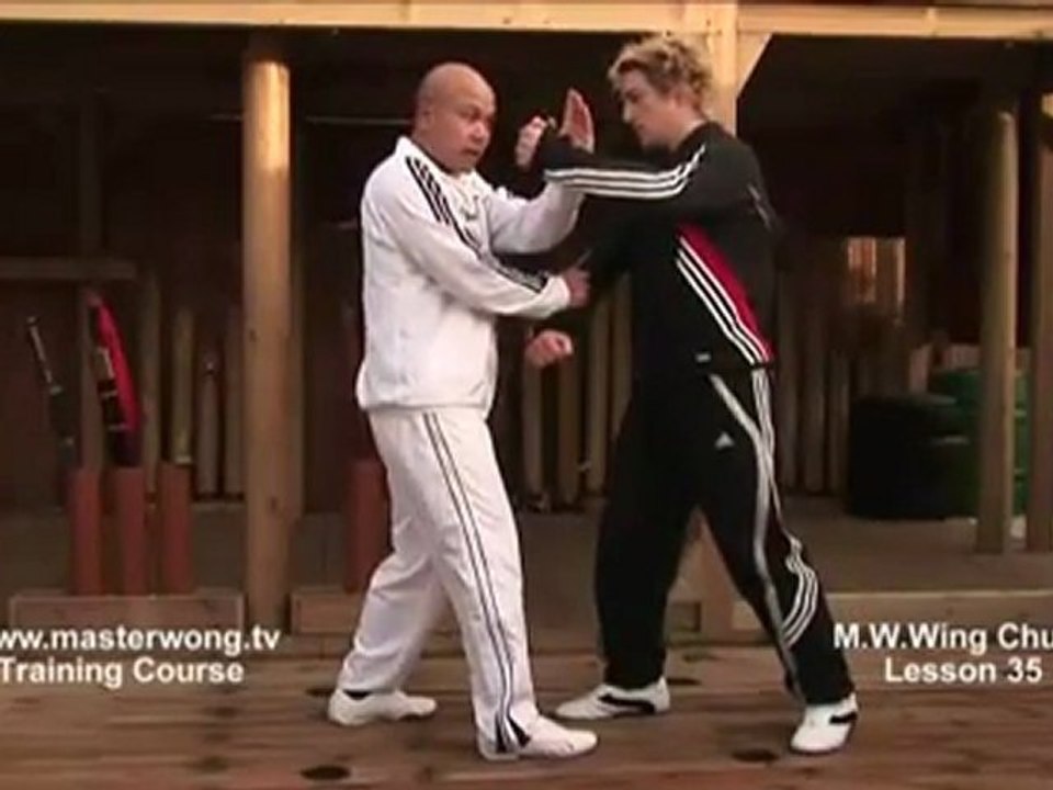 How to do Wing Chun Lesson 35- Trap and hit to the chest