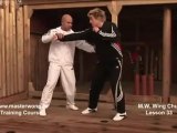 How to do Wing Chun Lesson 33- Block, grab and punch to the rib cage