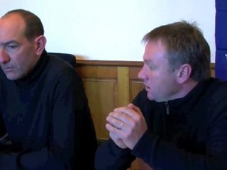 SC Bastia : Conférence de presse du 21 décembre 2011