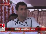 Congress Leader Rahul Gandhi in Bilsi (U.P) Part 3