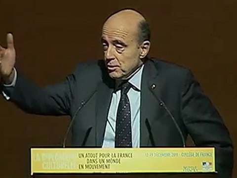 Discours d’Alain Juppé, ministre d’Etat, ministre des Affaires étrangères et européennes