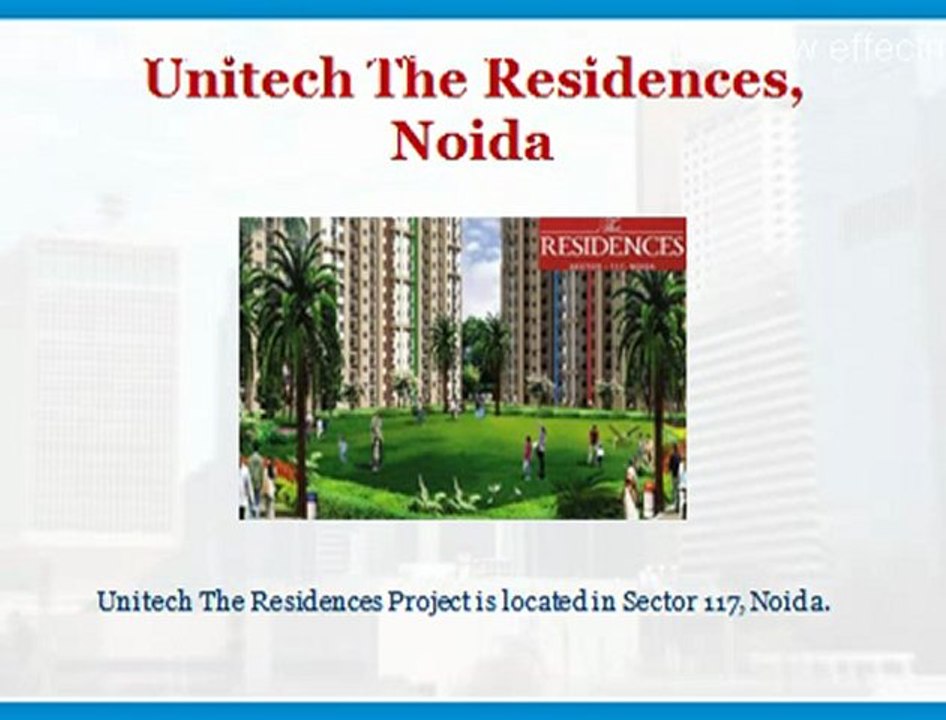 %%Unitech Residences%%, [+91-9560297002], Unitech The Residences Noida