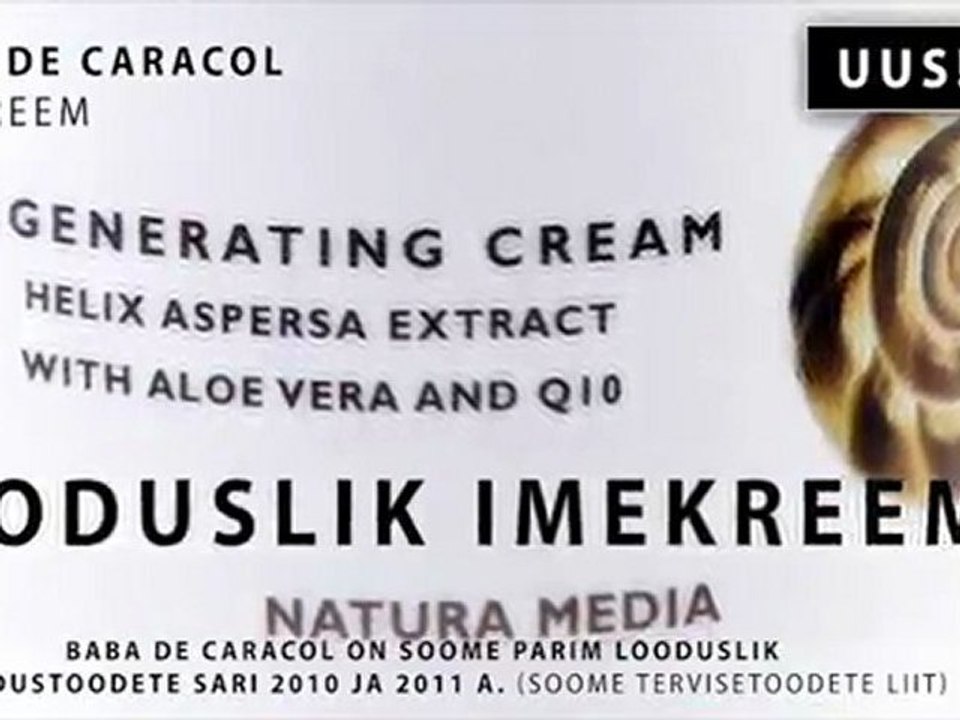 Baba de Caracol BioPood : Kosmeetika | Toidulisandid