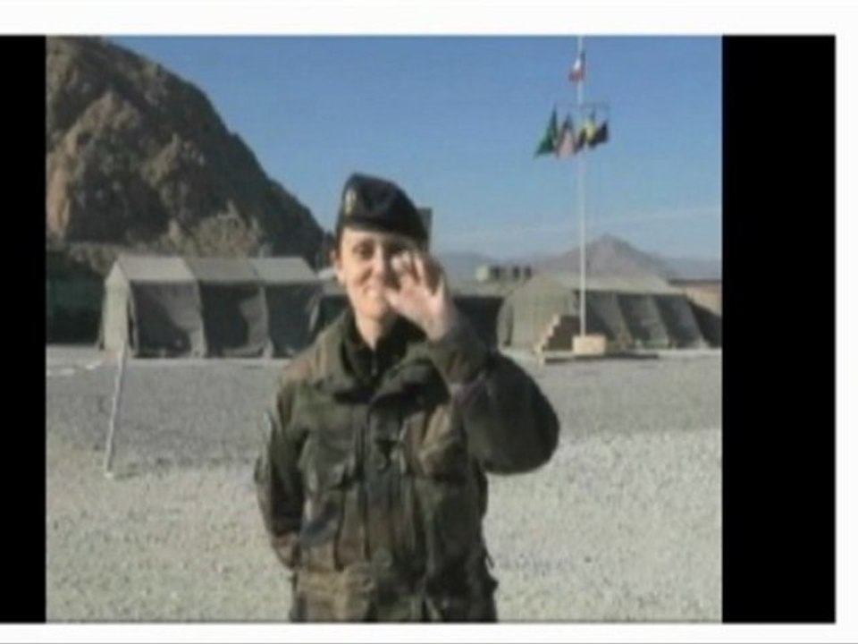 Le "Joyeux Noël" des soldats français en Afghanistan via Facebook