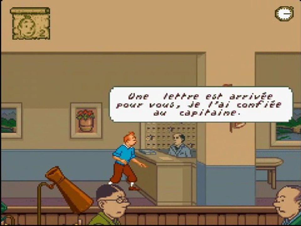 Test de Tintin au Tibet ( Snes )