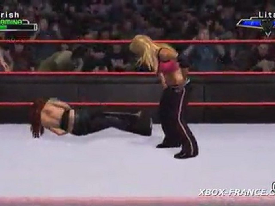 WWE SmackDown ! Vs. RAW 2007 (360) - Combat féminin opposant Trish à Lita !