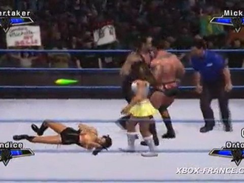 WWE SmackDown ! Vs. RAW 2007 (360) - Deux contre deux mixte