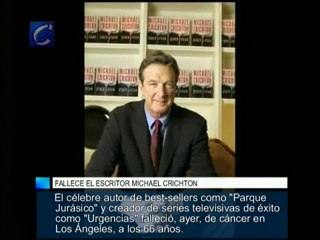 Fallece, a los 66 años, el escritor Michael Crichton