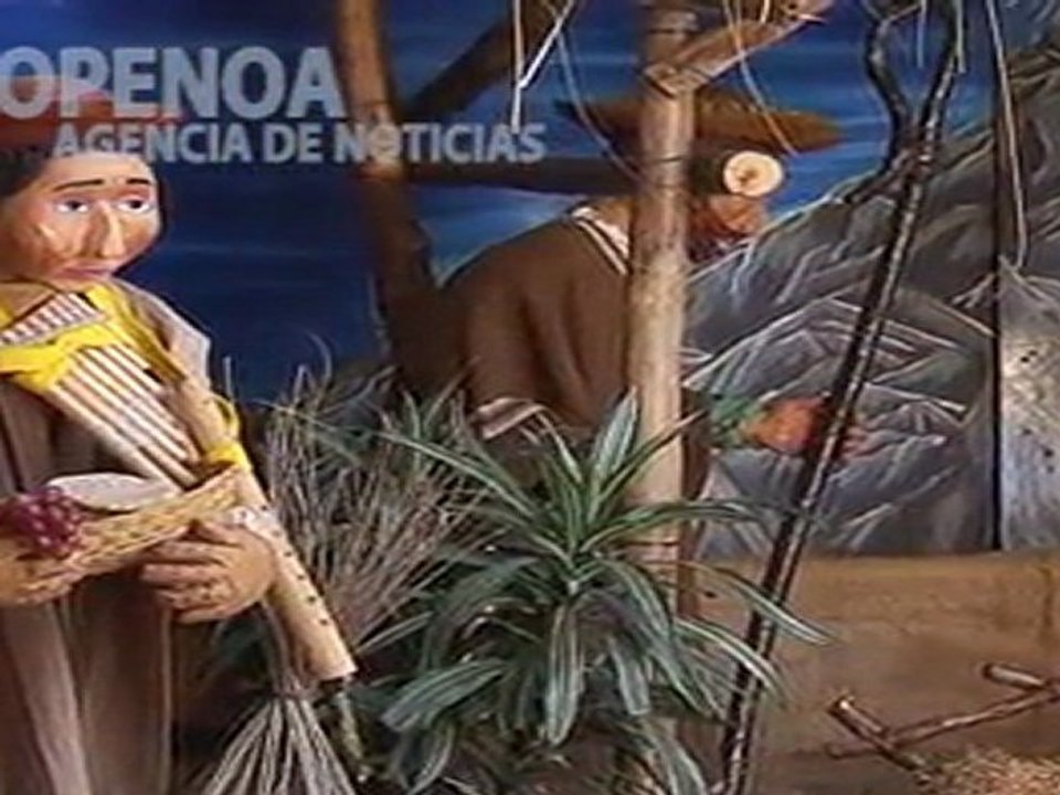 Pesebre andino  en Catedral de Salta