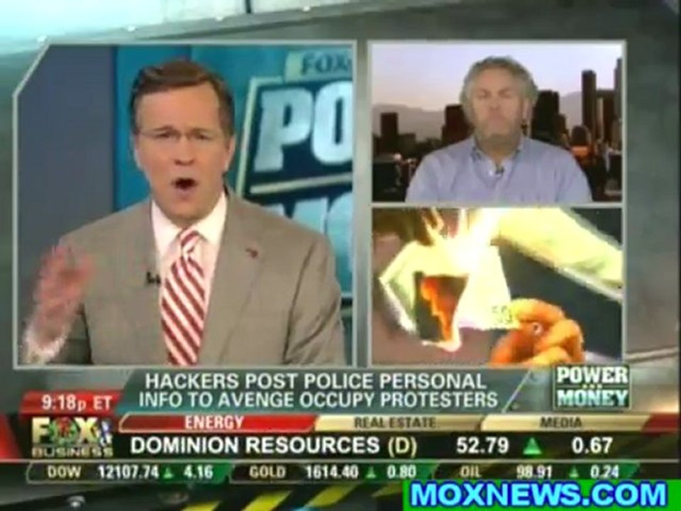 Anonymous Publishing Personal Information Of Cops Brutalizing Occupy Protesters