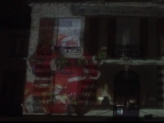 Illuminations façade de la mairie - Version Longue