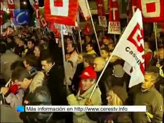 Casi 25.000 personas se manifiestan en Valladolid por el futuro de Renault