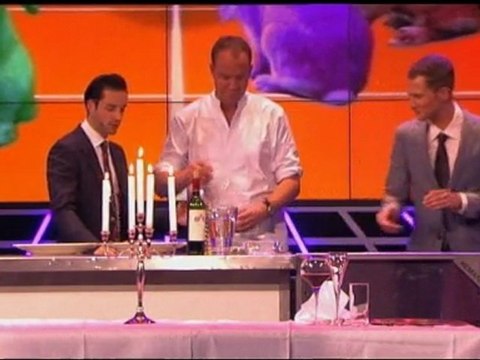 Dutch hosts eat human flesh on television