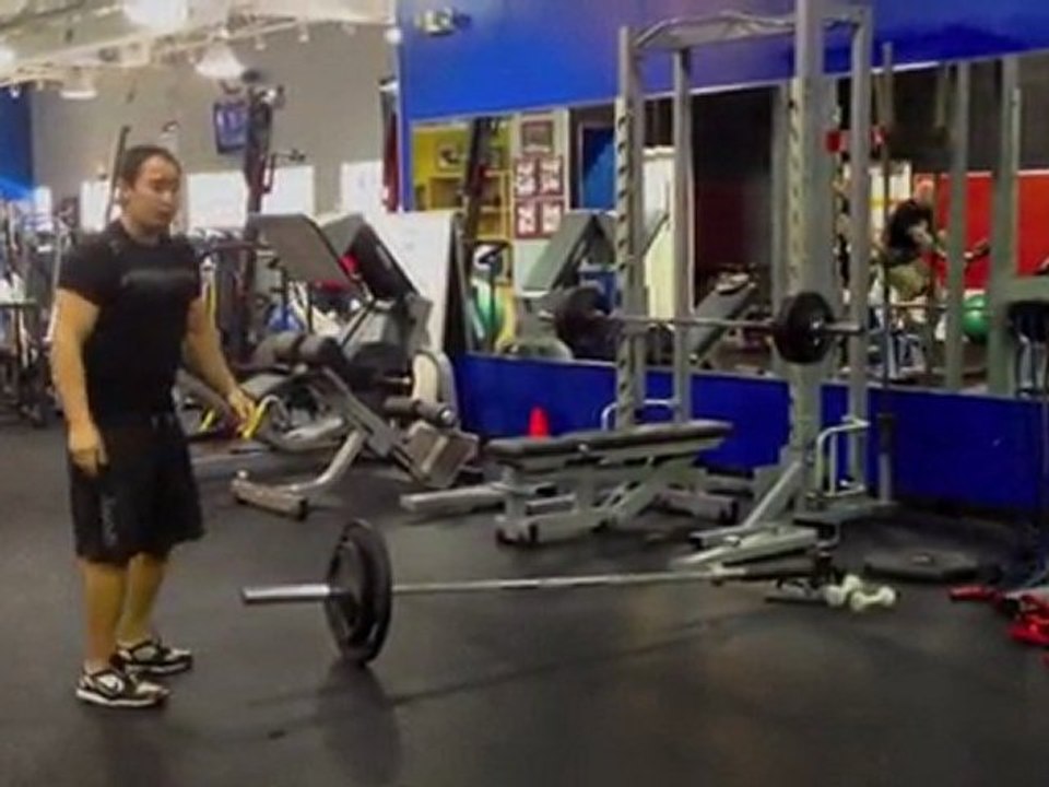Angled Barbell Press - Hybrid Shoulder Press