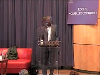 Conférence Souleymane Bachir Diagne à l'Ecole Normale Supérieure