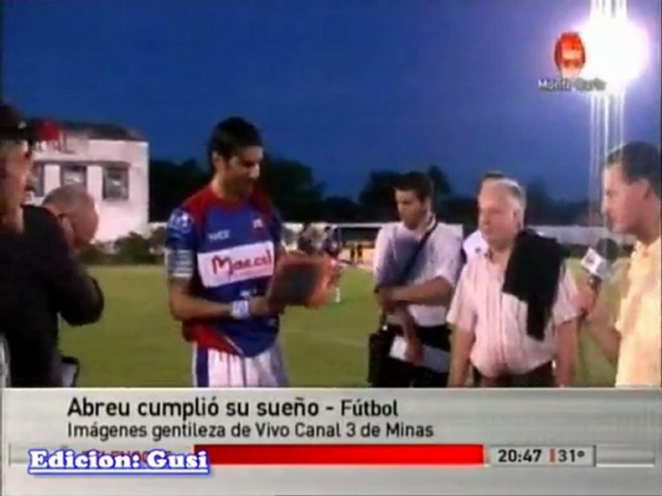 Abreu cumplio su sueño