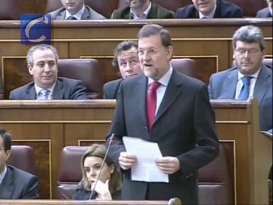 Rajoy a Zapatero: "Si no cesa a Bermejo, usted es responsable de la huelga de jueces"