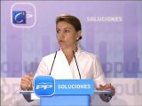 Cospedal:''Zapatero es incosistente y fundamentalista''