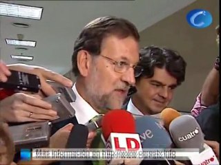 Rajoy responsabiliza a Pajín, Blanco y Zapatero de la moción