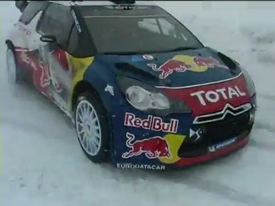 Essais rallye monte-carlo 2012 Hirvonen DS 3 WRC
