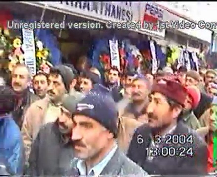 2004 Belediye Başkanlığı Seçimi İçin Açılan Secim Bürosu Töreni